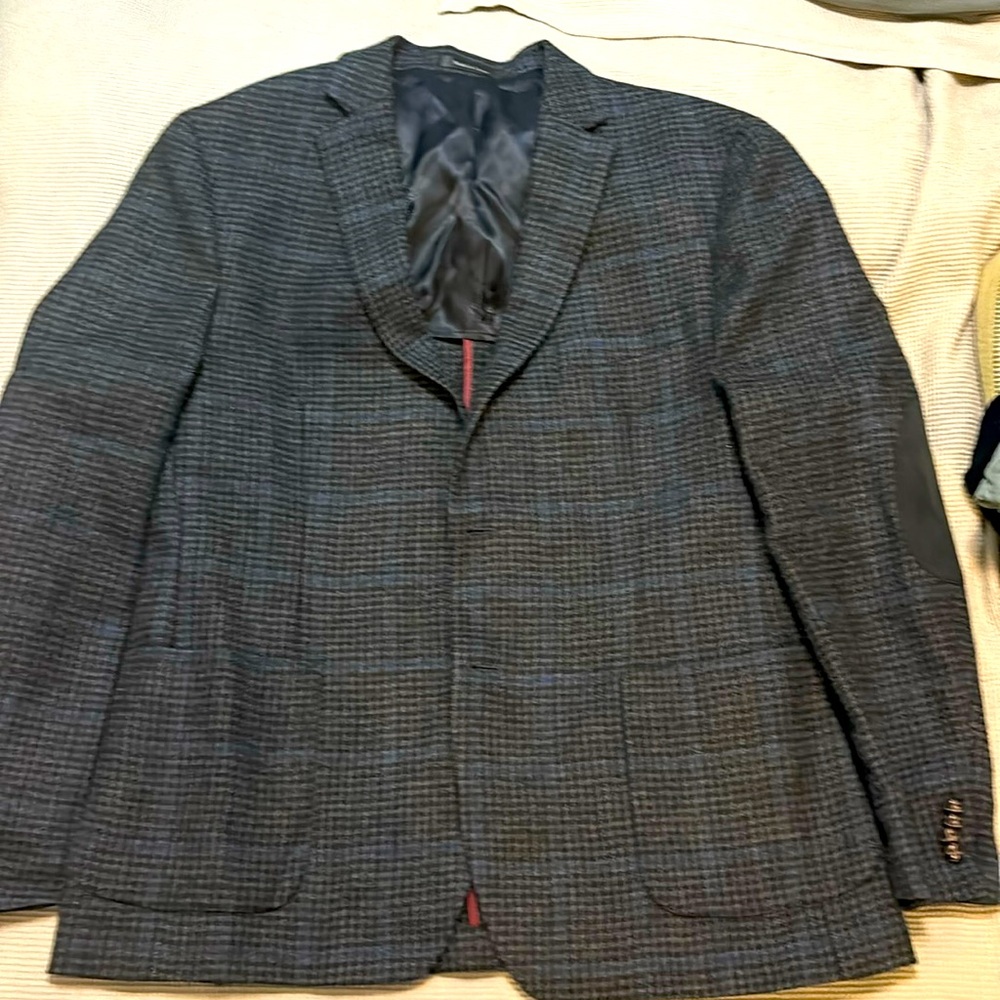 Austin Reed Sport Coat Blazer 100% Wool size 44R